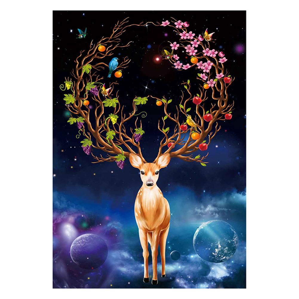 

Animal - 11CT Stamped Cross Stitch - 56*76CM, 501 Original