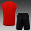 Joyfball 2025/2026 Liverpool pre-match training red Retro version Jersey+Shorts  1:1 Thai Quality