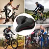 Oversized Bike Seat Breathable Hollow Bicycle Saddle Waterproof Bike Accessories
