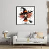 Witch-11CT Stamped Cross Stitch 45*45cm/17.72*17.72in