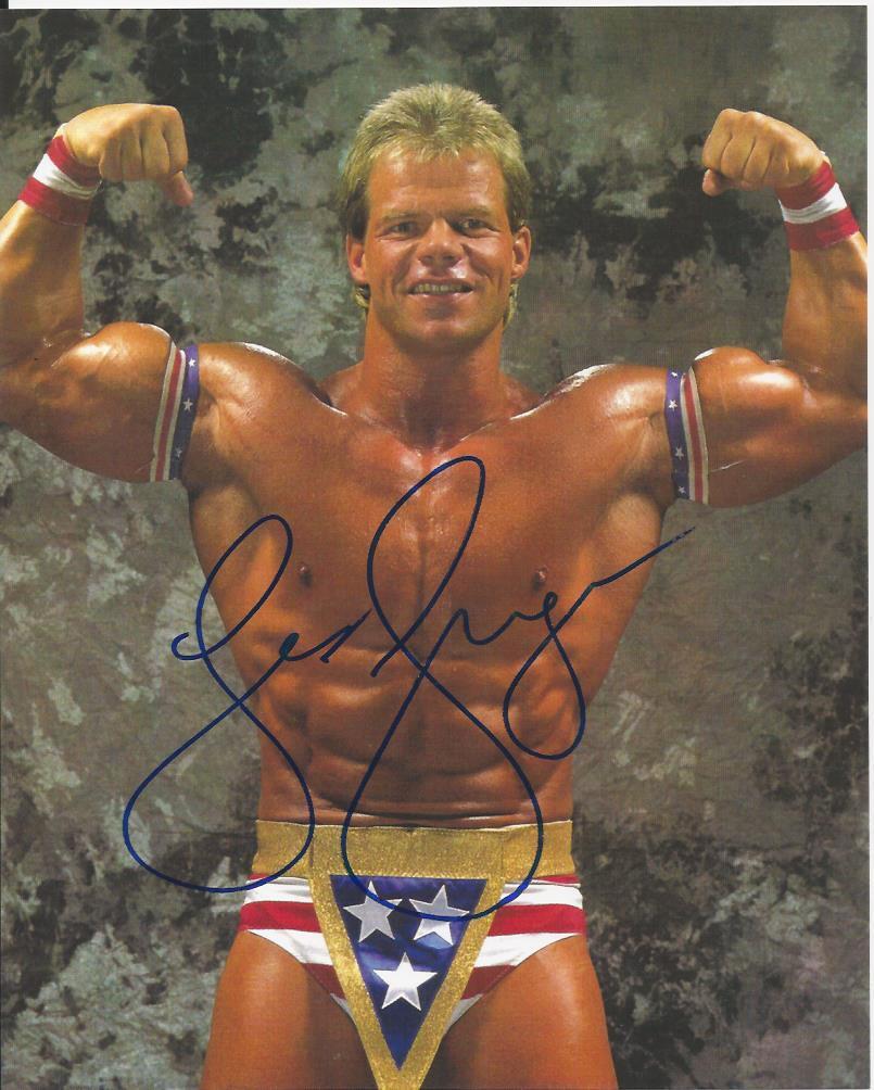 Lex Luger - WWE star signed Photo Poster painting