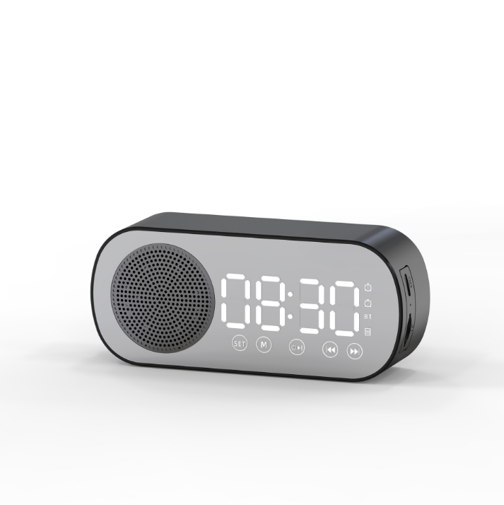 Z7 Smart Bluetooth Speaker Bluetooth Audio Gift Alarm Clock Mirror Clock Audio Small Speaker