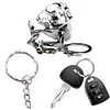 1pc Alloy Fishing Reel Drum Pendant Keychain Fishing Wheel Pendant Angler Gift