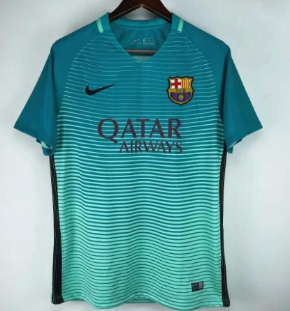 Retro Barcelona 16/17 Third Away Football shirt Thai Quality