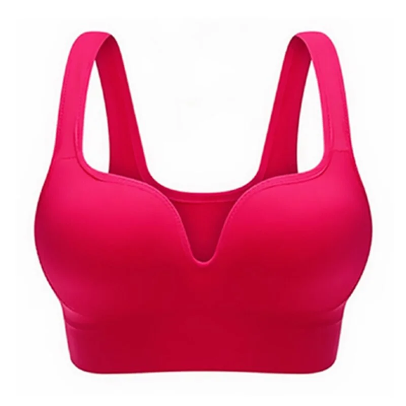 Meet'r Women Bras Underwear Sexy Seamless Lingerie Solid Push Up Cotton Tops Bralette Sports Brassiere Vest Drop Shipping