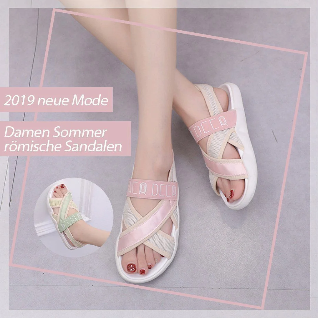 Meladen™ Neue Modische Damen Sommer römische Sandalen