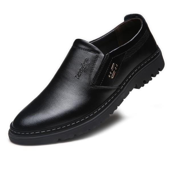 Handmade Genuine Leather Men Shoes Business Fashion Men Casual Shoes Brand Shoes Men | EGEMISS