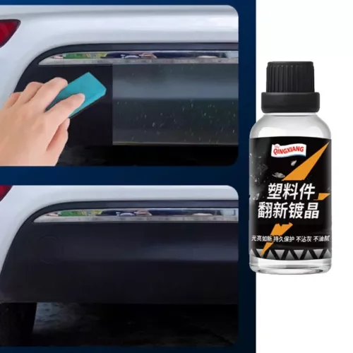 Dronehint Back To Black Gloss Polish Repair Coating Renovator Car Parts Plastic Restorer (For: Acura) Parts