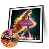 Diamond Painting-DIY Full Round Drill Beautiful Princess