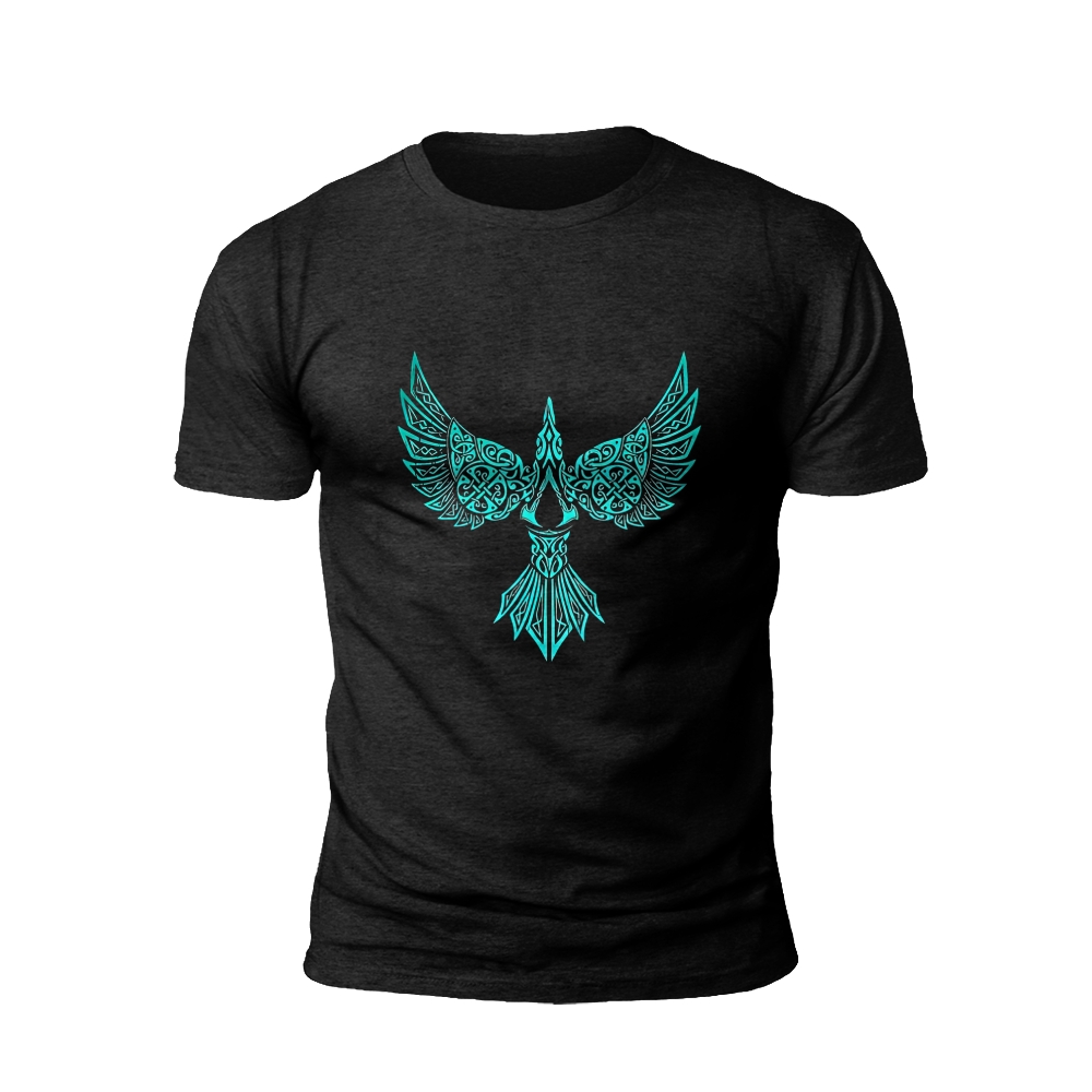 Mystic Owl: Teal Enchantment t-shirt
