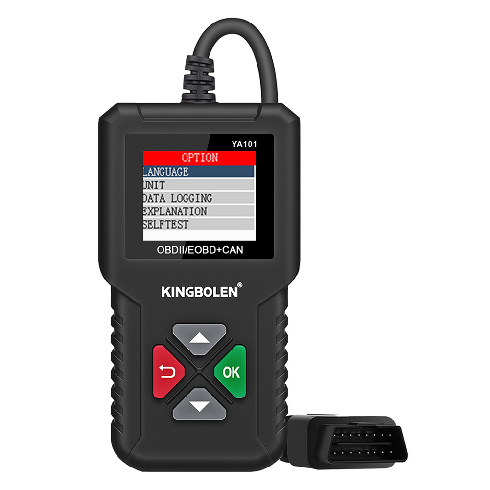 

OBD2 Scanner YA101 OBDII 12V Car Engine Fault Code Reader with Battery Test, 501 Original
