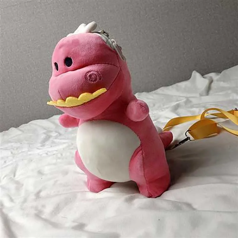 NiceMix Mini Plush Women Personality Shoulder Crossbody Bag Cute Dinosaur Girl Money Phone Bags Messenger Bag Fashion Purse