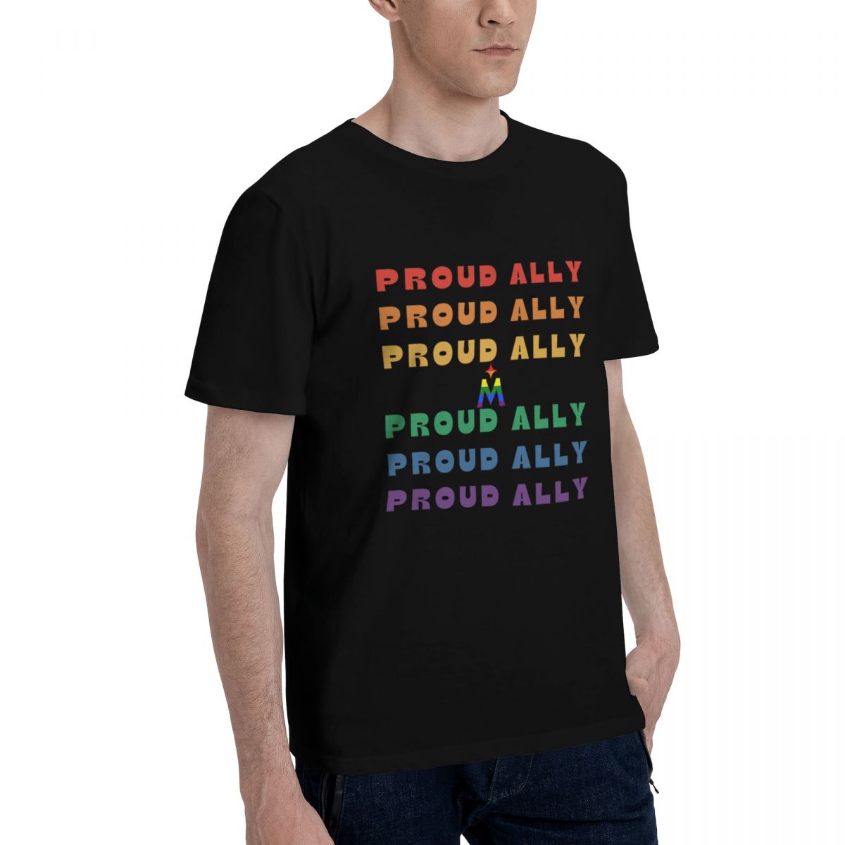 Minnesota Twins Proud Ally Cotton Men's T-Shirt