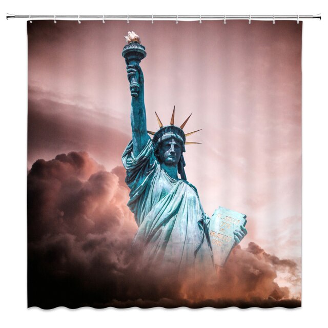 

Shower Curtain – Goddess of liberty-180*180cm, 501 Original
