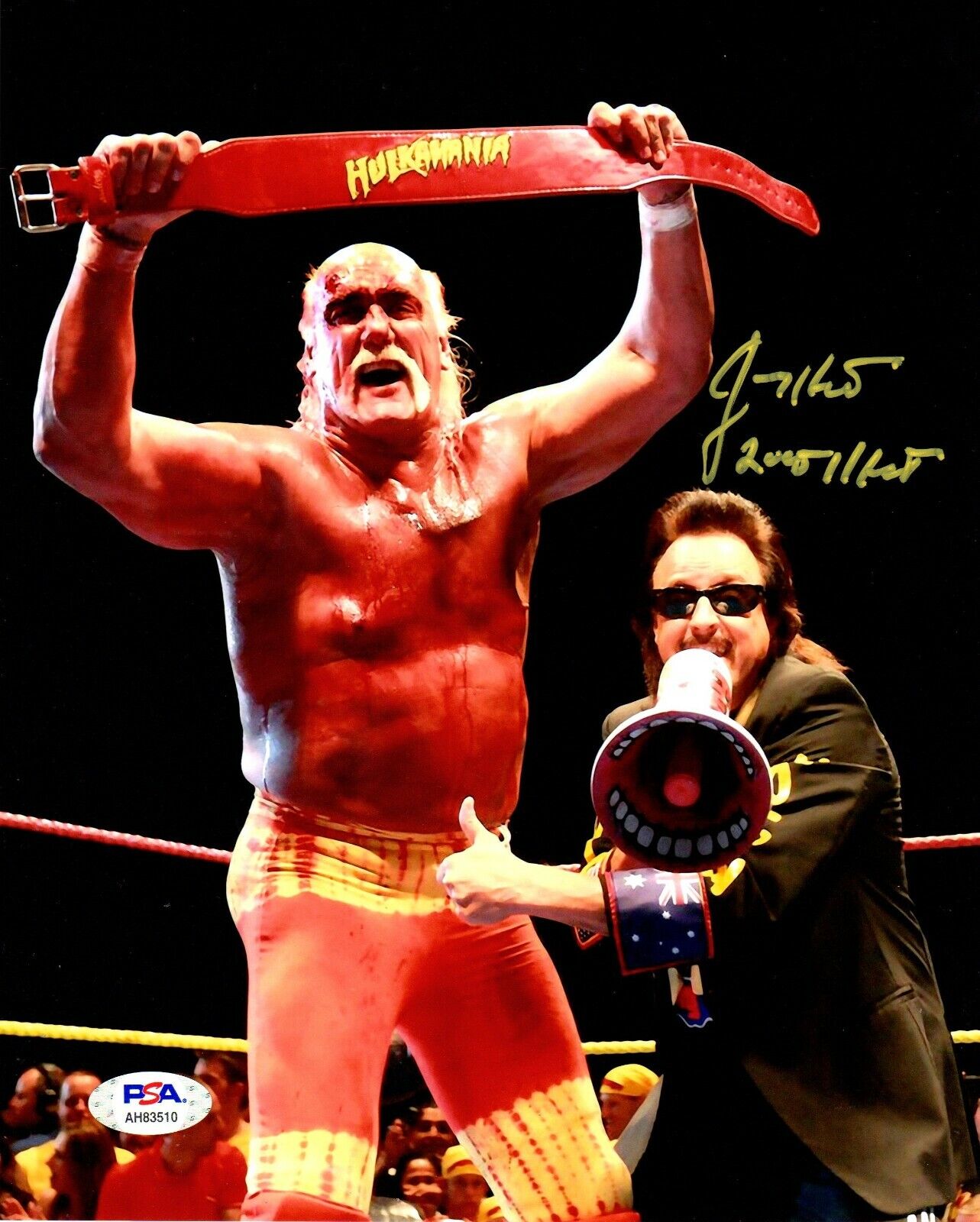 Jimmy Hart autographed signed inscribed 8x10 Photo Poster painting WWE PSA Mouth of the South