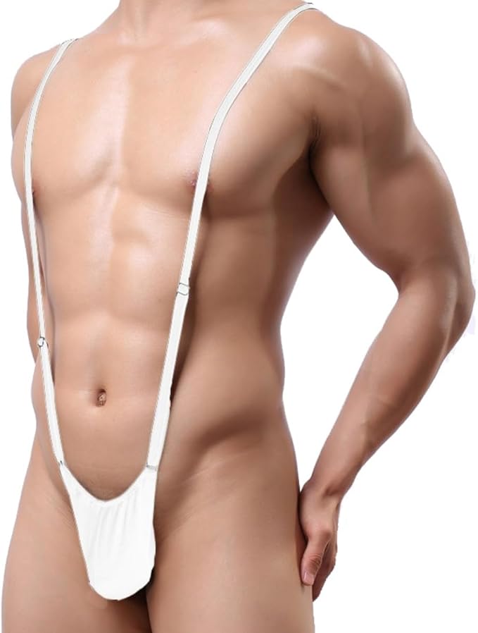 Lovingerie - Men's Adjustable thong sexy underwear with Bulge Ball Pouch