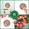 Christmas Snowy Landscape Acrylic DIY Diamond Painting Hanging Pendant