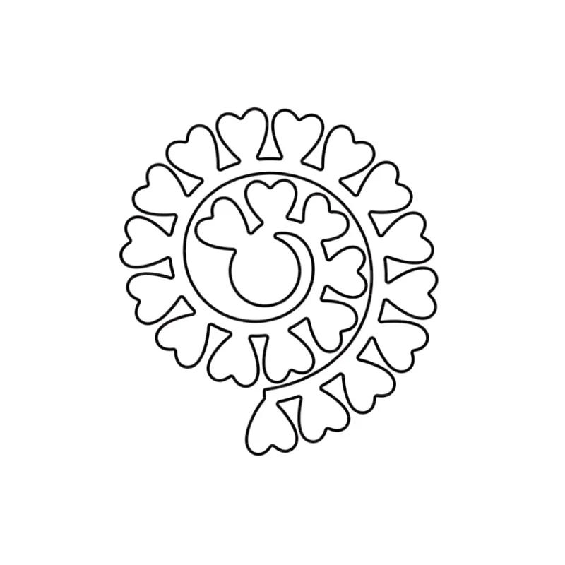 Spiral Flower Metal Cutting Dies for DIY Scrapbooking Album Paper Cards Decorative Crafts Embossing Die Cuts Christmas 2021new