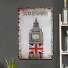 LONDON - Vintage Metal Signs - 20*30cm/30*40cm