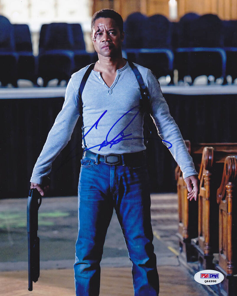 Cuba Gooding Jr. SIGNED 8x10 Photo Poster painting American Horror Story PSA/DNA AUTOGRAPHED