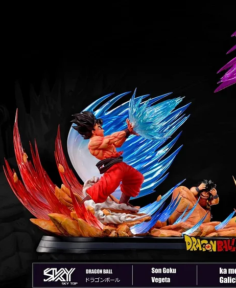 SKY TOP STUDIO – DRAGON BALL Z: GOKU'S KAMEHAMEHA VS VEGETA'S GALICK GUN  [PRE-ORDER]