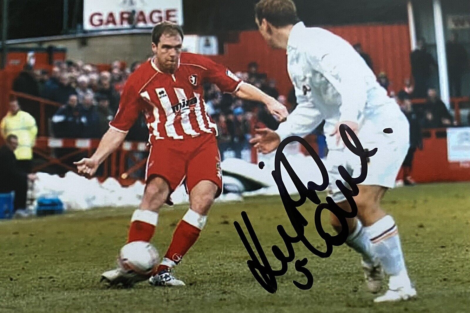 Keith Lowe Genuine Hand Signed Cheltenham Town 6X4 Photo Poster painting