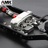 AMK Axial SCX10 Upgrades 313mm Wheelbase DIY Metal Chassis Frame with Prefixal 2 Speed Transmission Gearbox Adapt to 1/10 RC Crawler Body for Expert Players