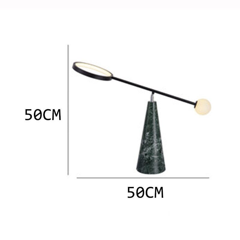 Modern Iron Art LED Table Lights Lighting Novel Indoor Living Room Lamp Restaurant Bedroom Bedside Study Decor Light Fixtures