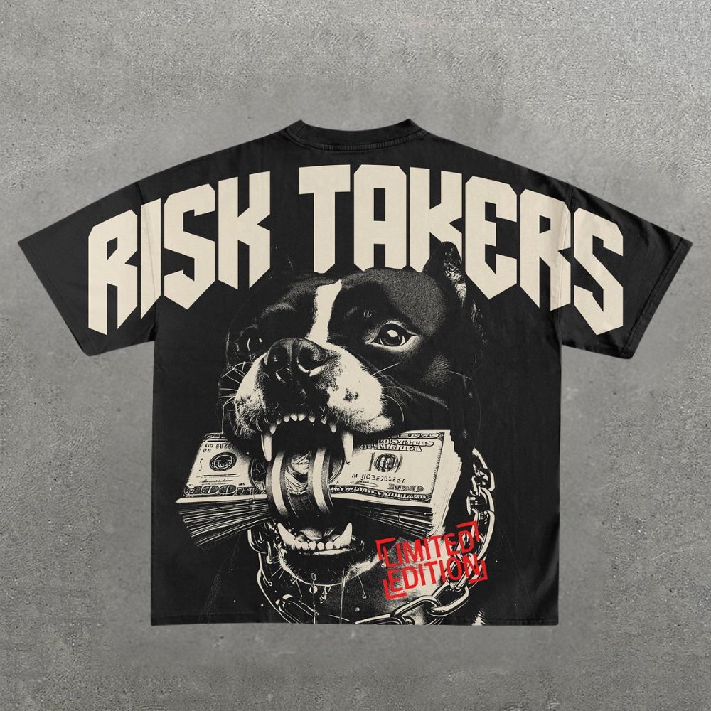 Risk Takers Print Short Sleeve T-Shirt