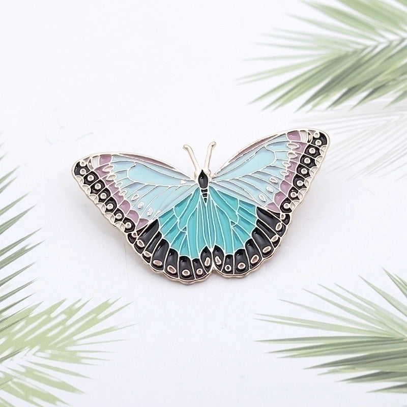 Retro Pin Butterfly Alloy Enamel Unisex Brooches