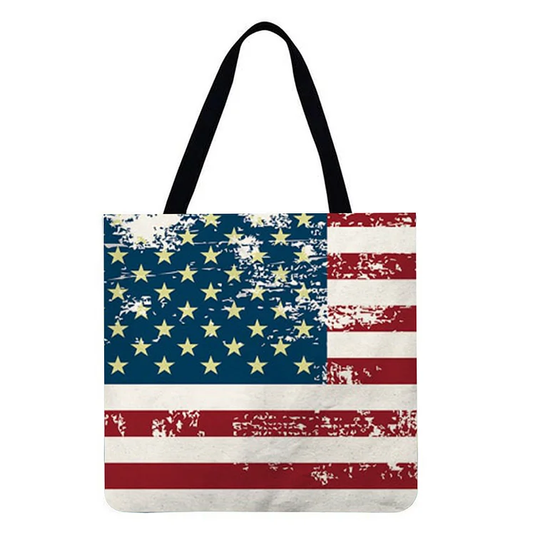 National Flag Country - Linen Tote Bag