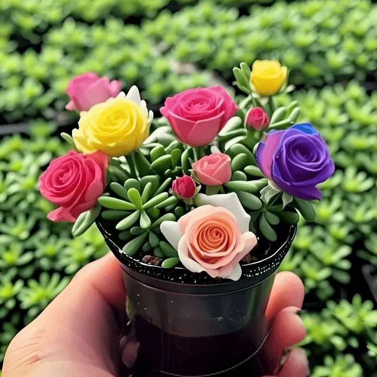 🪴Double-flowered Rose Orchid Bulbs-Cold-resistant and fragrant