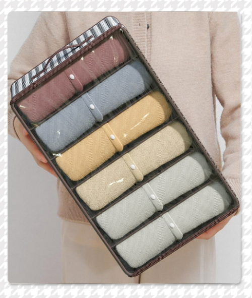 Foldable Clothing Compartment Storage Box