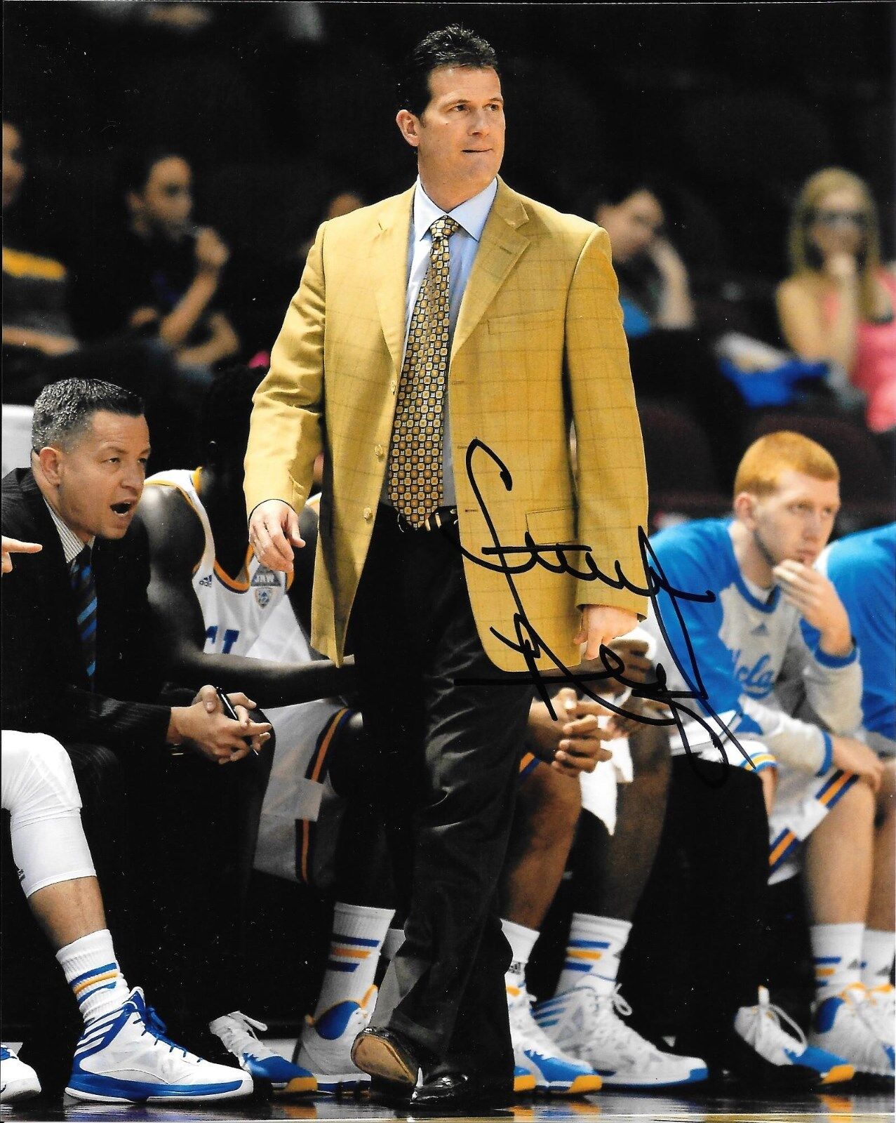 STEVE ALFORD HAND SIGNED UCLA BRUINS 8X10 Photo Poster painting W/COA