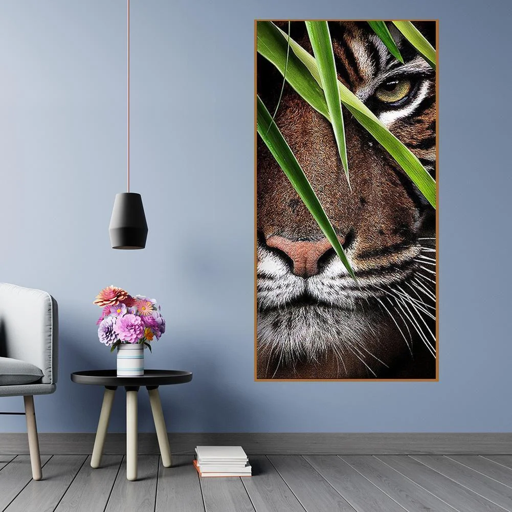 Diamond Painting - Full Round Drill - Tiger (85*45cm)