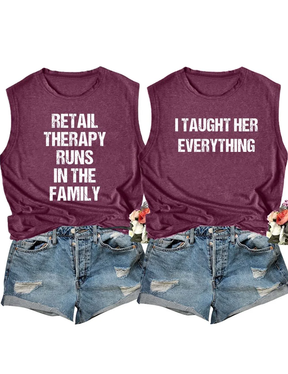 Retail Therapy Runs in the Family Tank