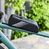 Bike Top Tube Bag Waterproof Bicycle Front Frame Bag for Road and Mountain Bikes