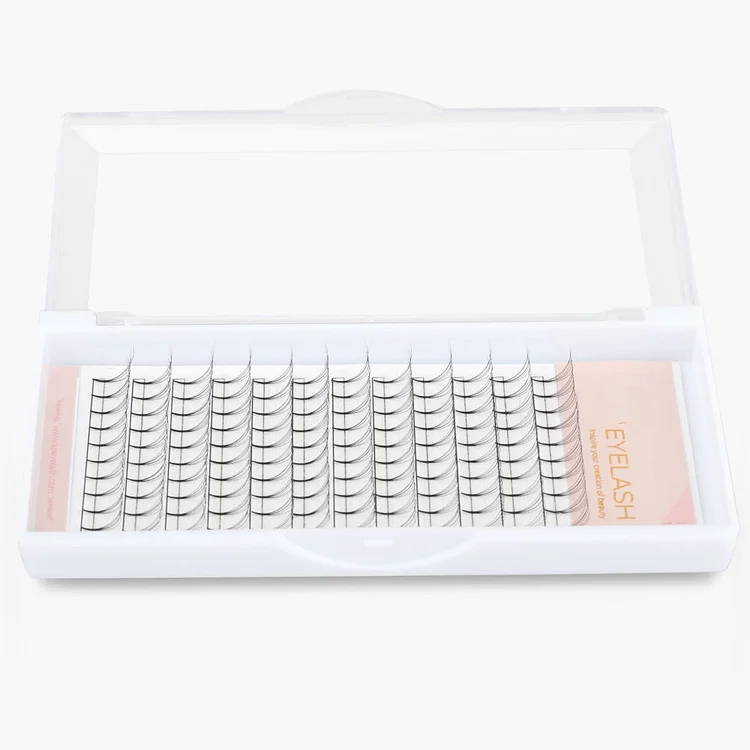 Loose Premade Fan Lashes Long Stem | 8D 9D 10D | 0.05mm | 8&ndash;14mm | Wholesale