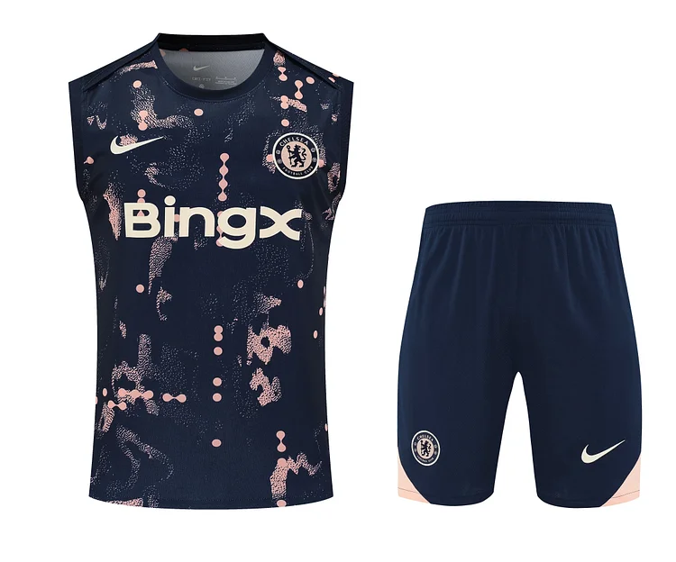 2025-26 Chelsea Training Vest - Adult Set