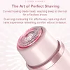 Bikini Trimmer Waterproof Body Shaver Rechargeable Electric Razor for Women