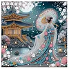 Diamond Painting-DIY Crystal Rhinestone Japanese Beauty