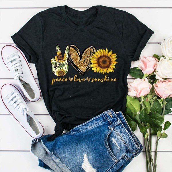 Casual Round Neck Shirts & Tops