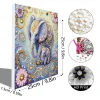 (Pre-Framed)Elephant-Special Shape Diamond Painting Kit(25x25cm)