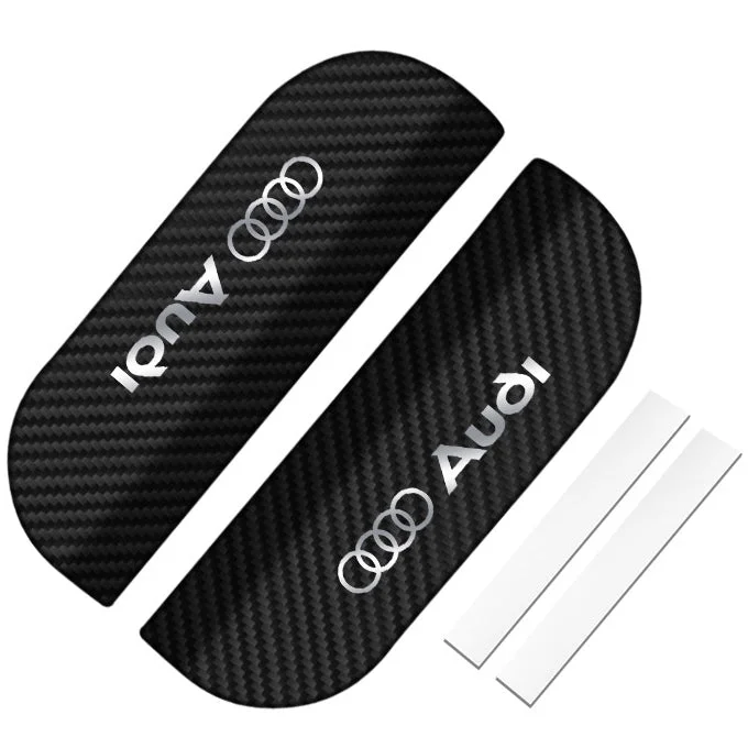 Car Reversing Mirror Rain Shield Reflective Rain Shield With Car Logo