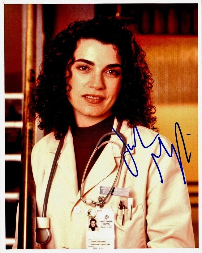 JULIANNA MARGULIES In-person Signed Photo Poster painting - E.R.