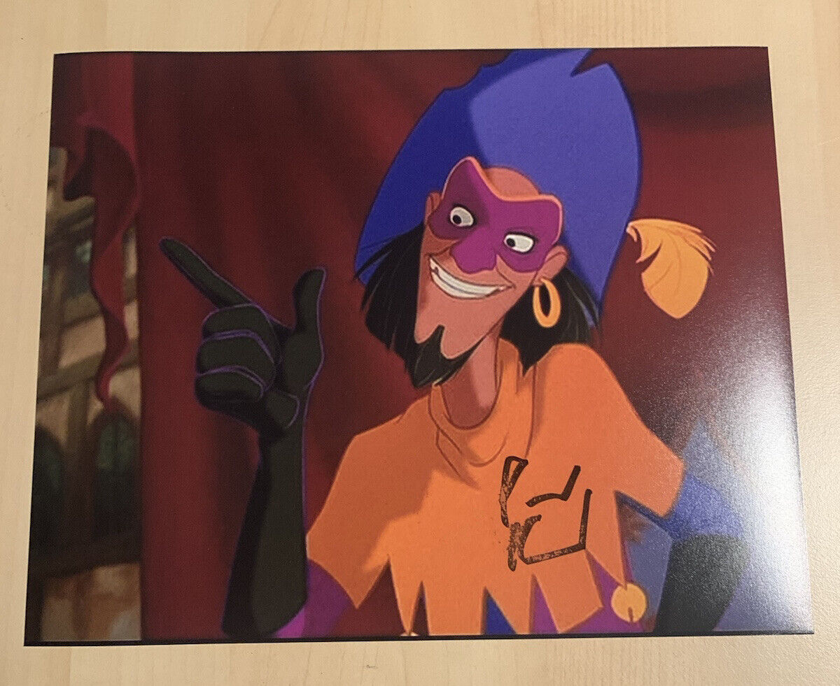 PAUL KANDEL SIGNED 8x10 Photo Poster painting HUNCHBACK OF NOTRE DAME VOICE ACTOR AUTOGRAPH COA