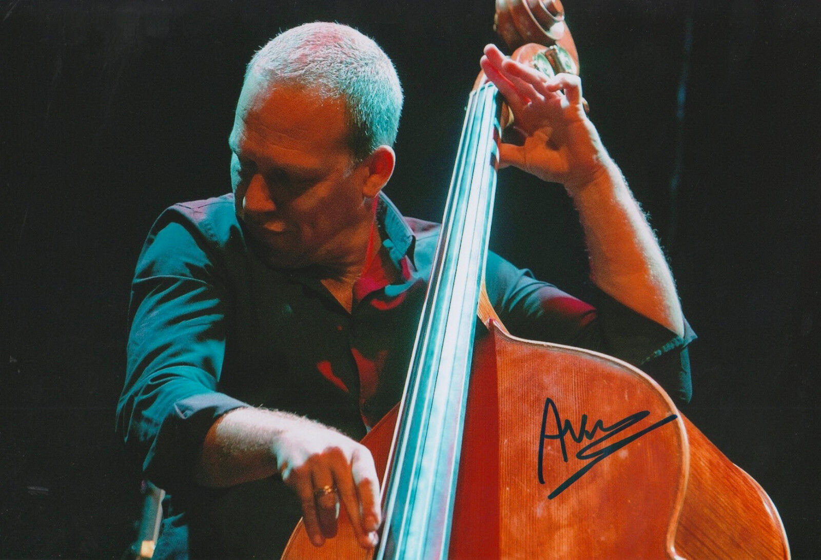 Avishai Cohen signed 8x12 inch Photo Poster painting autograph