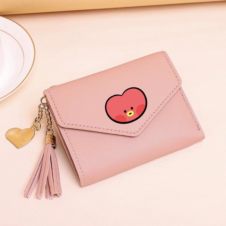 BT21 Minini Baby Cute Tassel Wallet