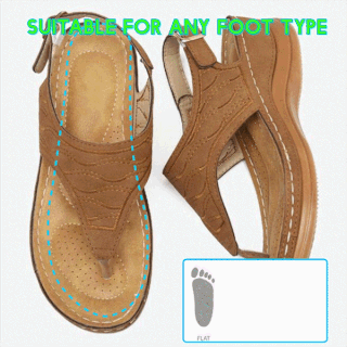 dr care zapatos embroidery orthopedic comfy flip flop sandals