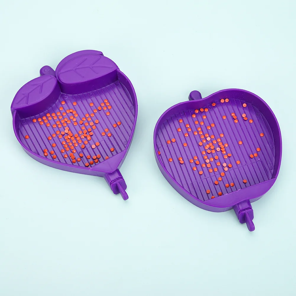 DIY Bead Sorting Trays Handmade Plastic Diamond Gem Art Tool for Adults and Kids